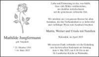 eine Anzeige
